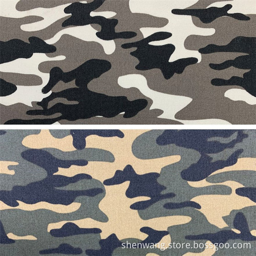 Textiles Camouflage Printing NR Bengaline Jacket Fabric